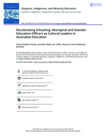 Decolonizing Schooling: Aboriginal and Islander Education Officers as Cultural Leaders in Australian Education