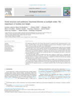 Forest structure and understory functional diversity at multiple scales: The importance of median tree height