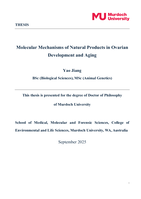 Molecular Mechanisms of Natural Products in Ovarian Development and Aging