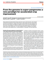 From the genome to super-pangenome: a new paradigm for accelerated crop improvement