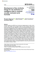 Development of face similarity linkage for the attribution of intelligence links in unsolved sexually motivated serial homicide