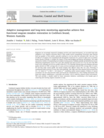 Adaptive management and long-term monitoring approaches achieve first functional seagrass meadow restoration in Cockburn Sound, Western Australia