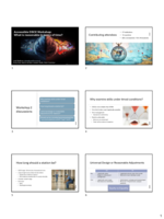 Summary Accessible OSCEs Workshop 2 – What is Reasonable in Terms of Time?