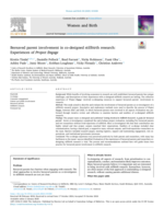Bereaved parent involvement in co-designed stillbirth research: Experiences of Project Engage