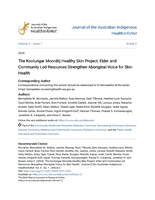 The Koolungar Moorditj Healthy Skin Project: Elder and Community Led Resources Strengthen Aboriginal Voice for Skin Health