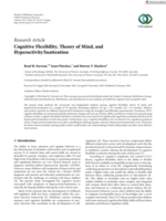 Cognitive Flexibility, Theory of Mind, and Hyperactivity/Inattention