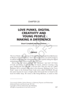 Love Punks: Digital Creativity and Young People Making a Difference 