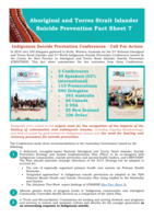 Indigenous Suicide Prevention Conferences - Call For Action