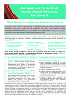 What Works in Indigenous Suicide Prevention