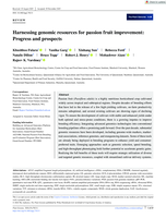 Harnessing genomic resources for passion fruit improvement: Progress and prospects