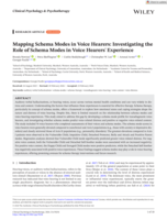 Mapping Schema Modes in Voice Hearers: Investigating the Role of Schema Modes in Voice Hearers' Experience