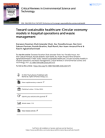 Toward sustainable healthcare: Circular economy models in hospital operations and waste management