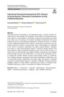 A Brunerian Theoretical Framework for ECE: A Review of Jerome Bruner's Theoretical Contributions to Early Childhood Education