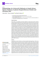 Epidemiology of a Salmonella Outbreak at a South African Equine Veterinary Academic Hospital Between October and December 2016