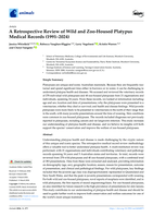 A Retrospective Review of Wild and Zoo-Housed Platypus Medical Records (1991–2024)