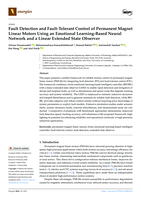 Fault Detection and Fault-Tolerant Control of Permanent Magnet Linear Motors Using an Emotional Learning-Based Neural Network and a Linear Extended State Observer