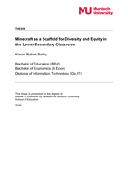 Minecraft as a Scaffold for Diversity and Equity in the Lower Secondary Classroom