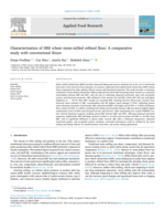 Characterization of HRS wheat stone-milled refined flour: A comparative study with conventional flours