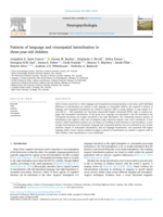 Patterns of language and visuospatial lateralisation in three-year-old children
