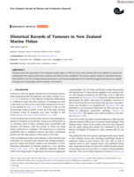 Historical Records of Tumours in New Zealand Marine Fishes