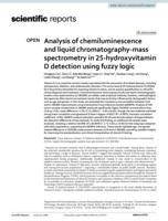 Analysis of chemiluminescence and liquid chromatography-mass spectrometry in 25-hydroxyvitamin D detection using fuzzy logic