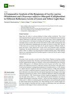 A Comparative Analysis of the Responses of Lucilia cuprina (Wiedemann) and Chrysomya rufifacies (Macqart) (Calliphoridae) to Different Reflectance Levels of Green and Yellow Light Hues