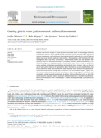 Centring girls in water justice research and social movements