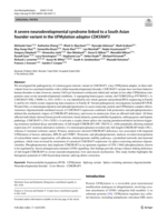 A severe neurodevelopmental syndrome linked to a South Asian founder variant in the UFMylation adaptor CDK5RAP3