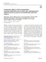 Comparative efficacy of silver nanoparticles from agro-industrial waste of cumin, anise, and banana peel against Fusarium oxysporum on common bean (Phaseolus vulgaris)