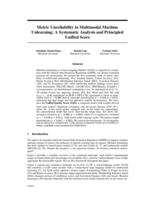 Metric Unreliability in Multimodal Machine Unlearning: A Systematic Analysis and Principled Unified Score