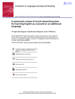 A systematic review of social networking sites for learning English as a second or an additional language
