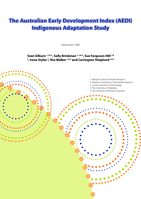 The Australian Early Development Index (AEDI) Indigenous Adaptation Study