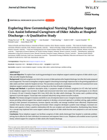 Exploring How Gerontological Nursing Telephone Support Can Assist Informal Caregivers of Older Adults at Hospital Discharge—A Qualitative Study