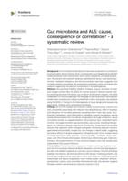 Gut microbiota and ALS: cause, consequence or correlation? - a systematic review