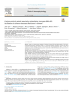 Cortico-cortical paired associative stimulation increases SMA-M1 facilitation in tremor-dominant Parkinson’s disease