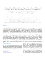 A Physics-Informed, Behavior-Aware Digital Twin for Robust Multimodal Forecasting of Core Body Temperature in Precision Livestock Farming