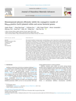 Monoterpenoid phenols efficiently inhibit the conjugative transfer of bla NDM -positive IncX3 plasmid within and across bacterial genera