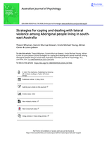 Strategies for coping and dealing with lateral violence among Aboriginal people living in south-east Australia