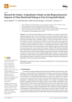 Beyond the Scales: A Qualitative Study on the Biopsychosocial Impacts of Time-Restricted Eating in Free-Living Individuals