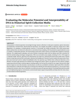 Evaluating the Molecular Potential and Interpretability of DNA in Historical Spirit Collection Media