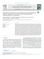 Using amplicon sequencing in an ecotoxicological context: Applying species sensitivity distributions to assess the toxicity of biopesticides and a synthetic pesticide on soil microbiota