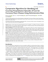 Comparative Algorithms for Identifying and Counting Hospitalisation Episodes of Care for Coronary Heart Disease Using Administrative Data