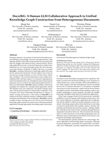 Docs2KG: A Human-LLM Collaborative Approach to Unified Knowledge Graph Construction from Heterogeneous Documents