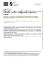 High night-to-night variability in obstructive sleep apnea severity is associated with prevalent cardiovascular disease