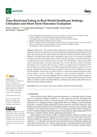 Time-Restricted Eating in Real-World Healthcare Settings: Utilisation and Short-Term Outcomes Evaluation