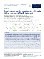 Drug hypersensitivity reactions in children in clinical practice: A WAO Statement