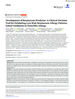 Development of Betalactam-Predictor: A Clinical Decision Tool for Delabeling Low-Risk Betalactam Allergy Patients. Initial Validation in Penicillin Allergy