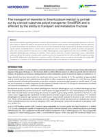 The transport of mannitol in Sinorhizobium meliloti is carried out by a broad-substrate polyol transporter SmoEFGK and is affected by the ability to transport and metabolize fructose