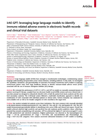 irAE-GPT: leveraging large language models to identify immune-related adverse events in electronic health records and clinical trial datasets