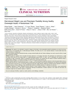 Diet-induced Weight Loss and Phenotypic Flexibility Among Healthy Overweight Adults: A Randomized Trial